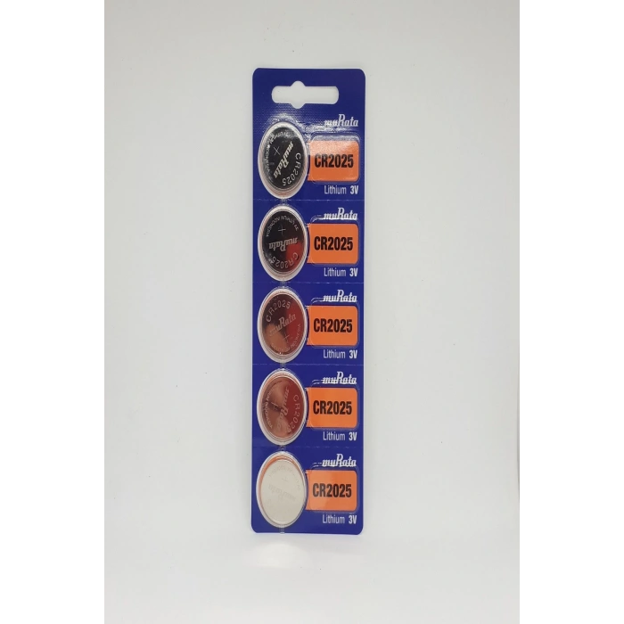 Murata Sony Cr2025 3v Lithium Para Pil - 5 ADET