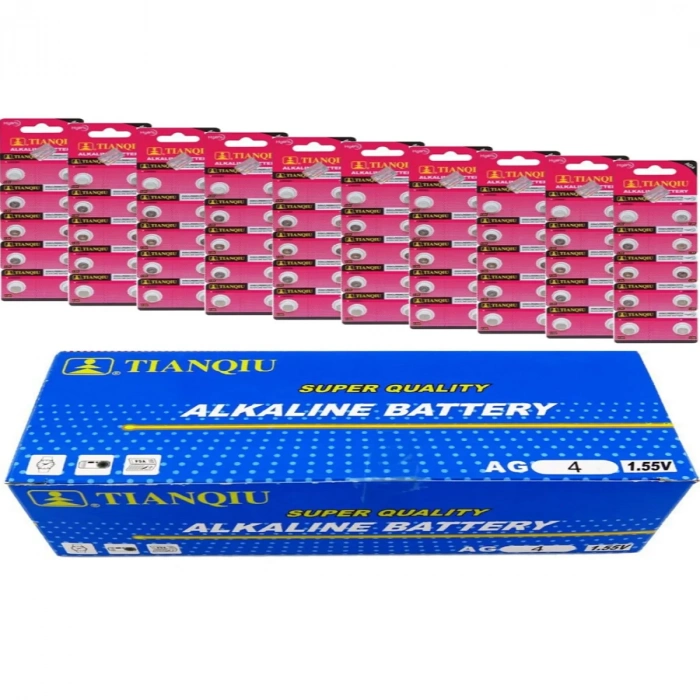 Tianqiu AG4-LR626-377 1.55V Saat Pili - 10X10 100 Adet