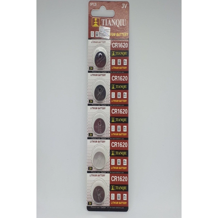 Tianqiu Cr1620 3v Lithium Pil - 1 ADET