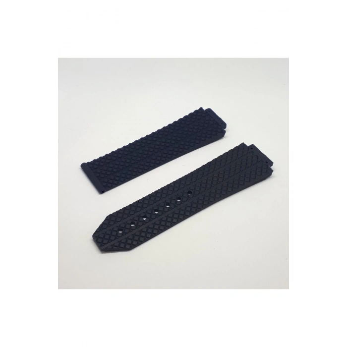 Hublot Uyumlu Slikon Saat Kordonu Kayışı|Kilit 22MM - LACİVERT