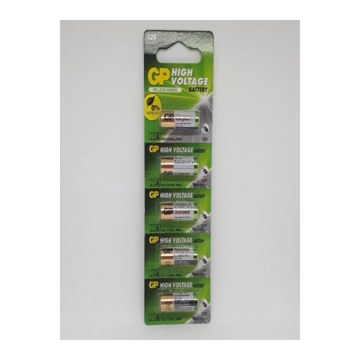 23a 12v Alkaline Araç Kumanda Pili - 5 Adet