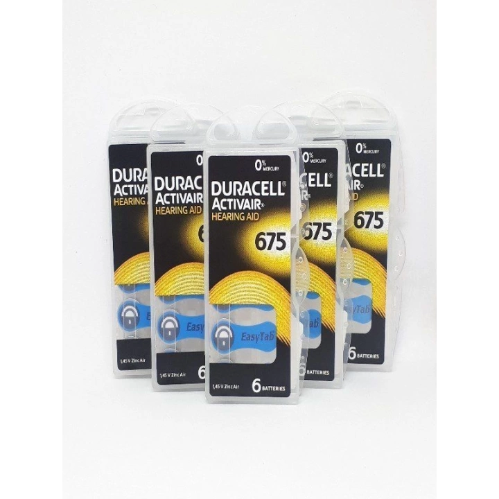 675 Numara Kulaklık Pili 6&apos;lı-5 Paket 5*6