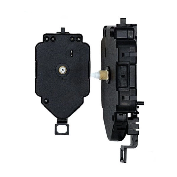 Duvar Saat Mekanizması Motoru Makinesi Sarkaçlı Rakkaslı Şaft Uzunluk 14mm - 1 Adet