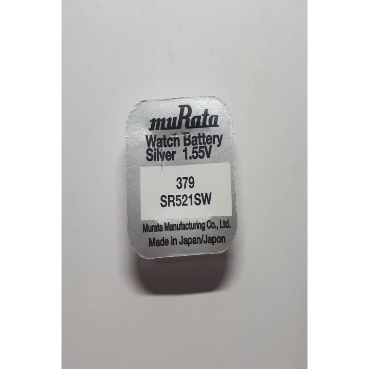 Murata Sony 379 Sr521sw 1,55v Saat Pili - 1 Adet