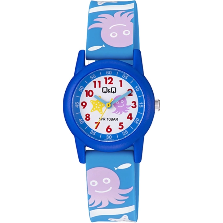 Q&Q Unisex Mavi Renkli Kol Saati - V22A-022VY