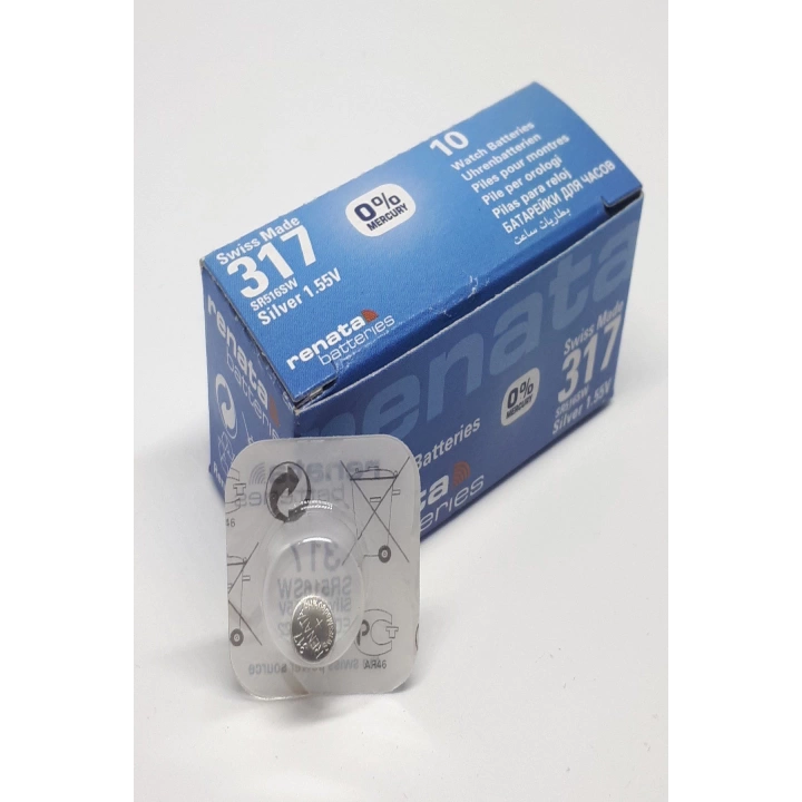 Renata 317 Sr516sw 1,55v Saat Pili - 10 Adet