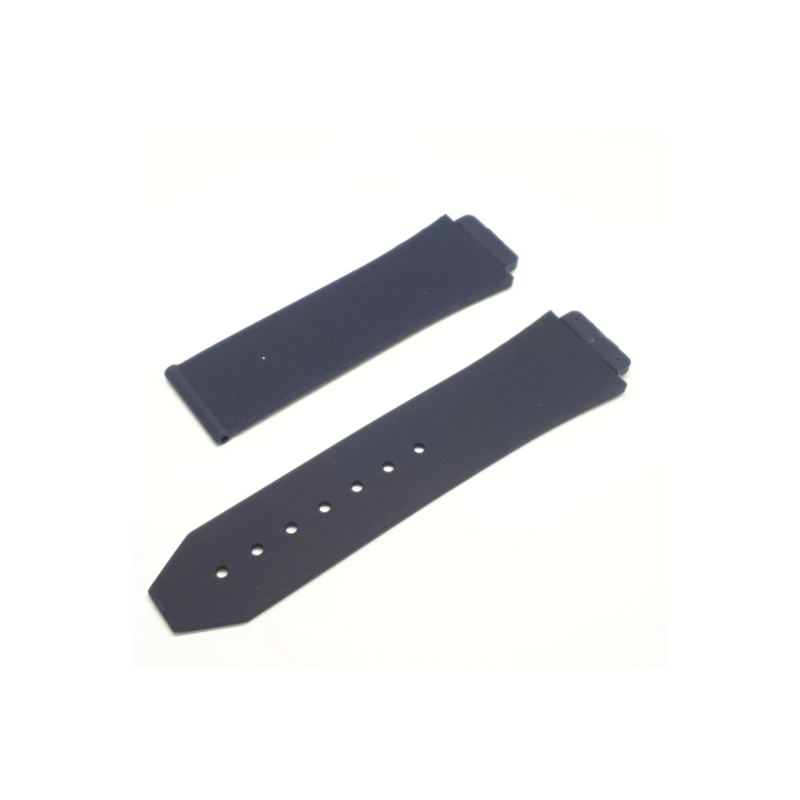 Uyumlu Slikon Saat Kordonu Kayışı|kilit 22mm - Lacivert