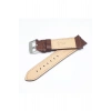 18mm Golf Marka Kahve Croco Hakiki Deri Saat Kordonu