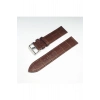 22mm Kahverengi Croco Deri Saat Kayışı Kordonu 22x22