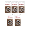 Remcell 312 Numara İşitme Cihaz Pili Kulaklık Pili 6lı Blister-5 PAKET