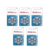 Remcell 675 Numara İşitme Cihaz Pili Kulaklık Pili 6lı Blister-5 PAKET