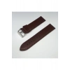 24mm Kahverengi Düz Deri Saat Kayışı Kordonu 24x24