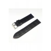 24mm Siyah Croco Deri Saat Kayışı Kordonu 24x24