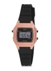 Lla2j806y Siyah Silikon Unisex Kol Saati
