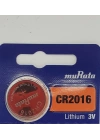 Murata Sony Cr2016 3v Lithium Para Pil - 1 Adet