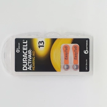 Duracell 13 Numara İşitme Cihaz Pili Kulaklık Pili 6lı