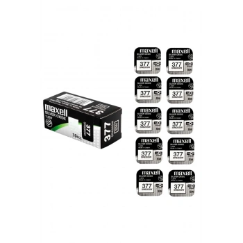 Maxell Sr626sw 377 Saat Pili - 10 Adet