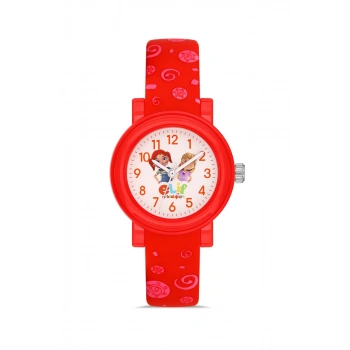 DAVID GUNER ELİF VE ARKADAŞLARI ÇOCUK SAATİ - KIRMIZI - DG-8682LA-ZH1