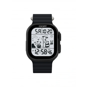 Cockpit Cockpıt CK-2447BK Unisex Kol Saati