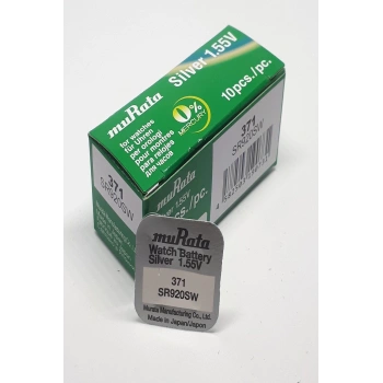 Murata Sony 371 SR920SW 1,55V Saat Pili - 10 ADET