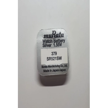 Murata Sony 379 SR521SW 1,55V Saat Pili - 1 ADET