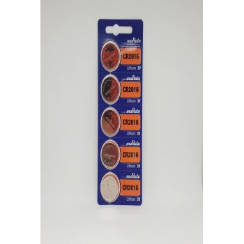 Murata Sony Cr2016 3v Lithium Para Pil - 5 ADET