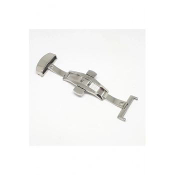 Saat Deri Kordon Klipsi Kelebek Kilit Çelik - Toka Ölçü 18mm