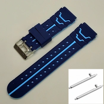 SMART KİDS AKILLI SAAT KORDONU UYUMLU SİLİKON LACİVERT RENK - 20 MM