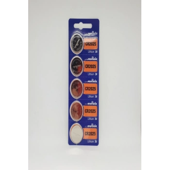 Murata Sony Cr2025 3v Lithium Para Pil - 5 ADET