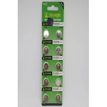 Tianqiu Ag10-Lr1130-389 1,55V Saat Pili - 10 ADET