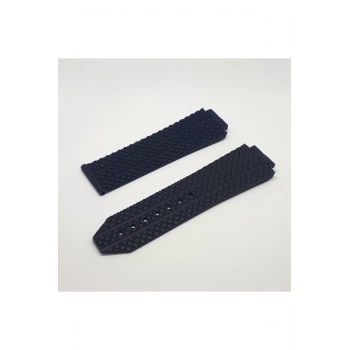 Hublot Uyumlu Slikon Saat Kordonu Kayışı|Kilit 22MM - LACİVERT