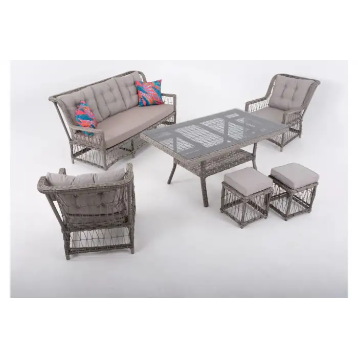 Barex 3lü Oturma Takımı