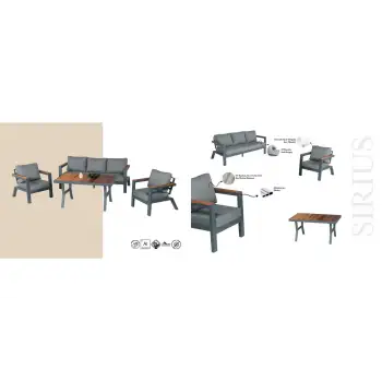 Sirius 3lü Oturma Takımı