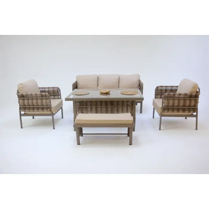 Lizbon 3lü Oturma Takımı