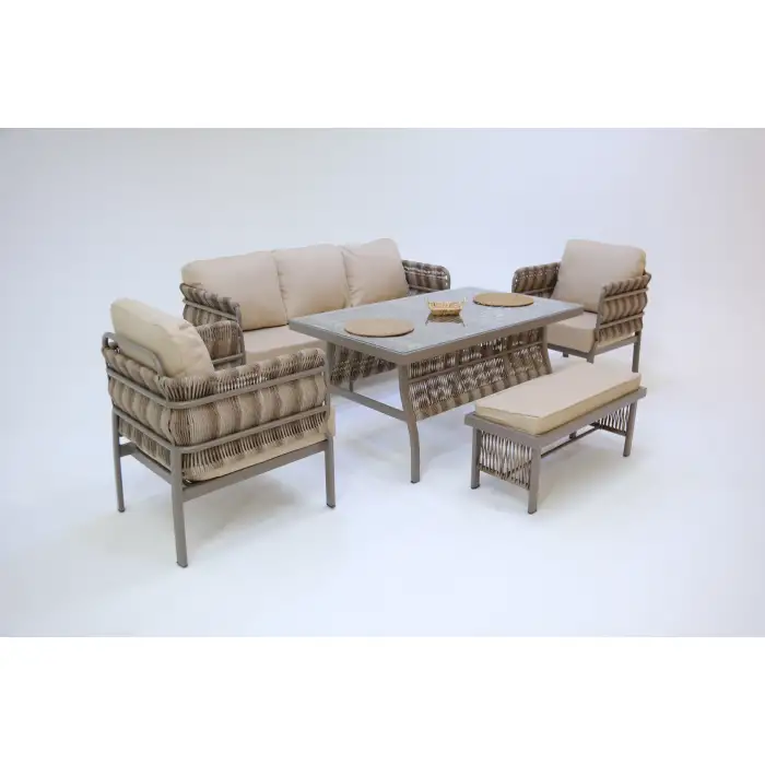 Lizbon 3lü Oturma Takımı