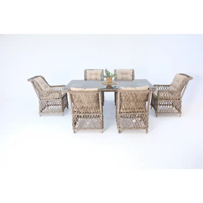 Roza Rio 6lı Masa Takımı