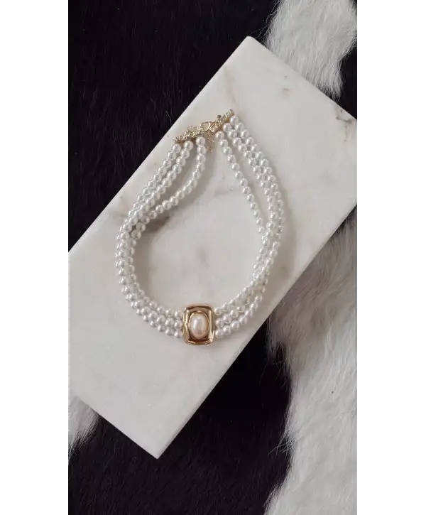 Çoklu İnci Kolye