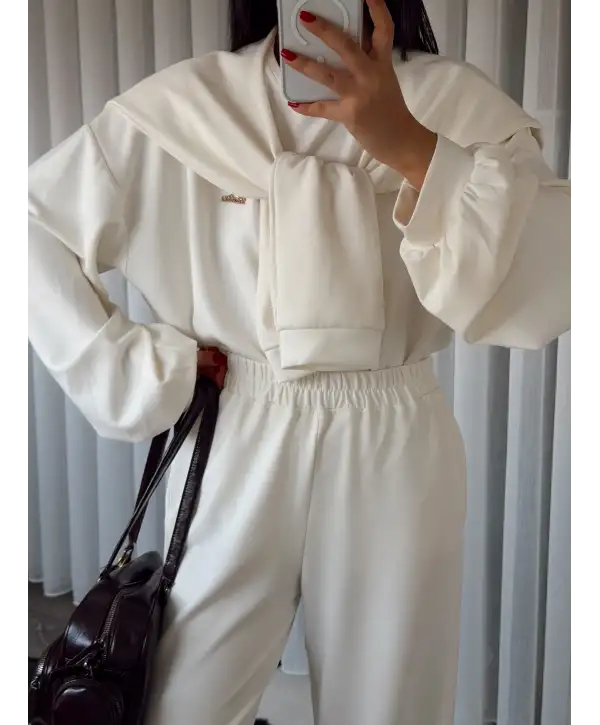 Golf eşofman takımı - Beyaz