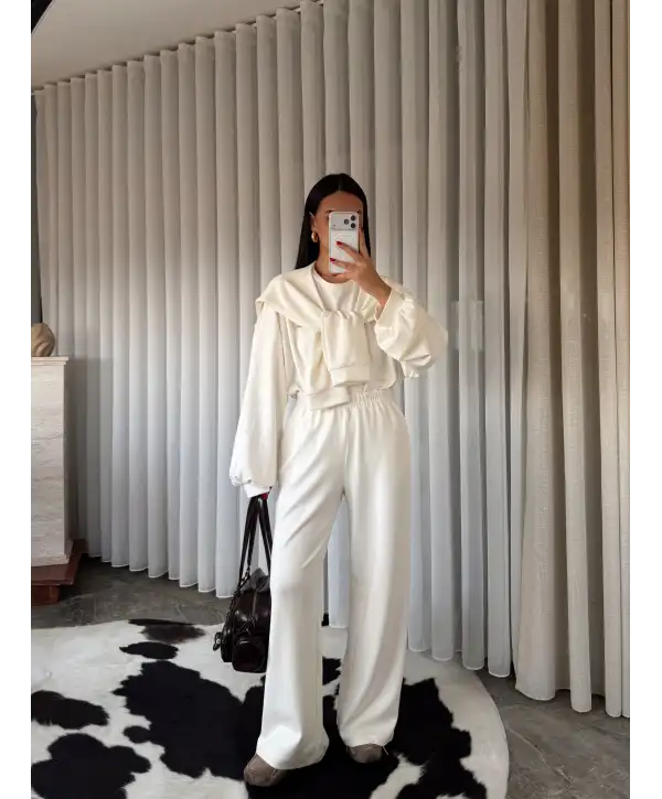 Golf eşofman takımı - Beyaz