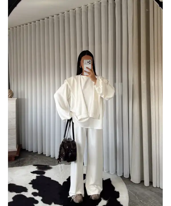 Golf eşofman takımı - Beyaz