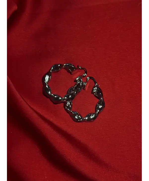 Burgulu Halka - Gümüş