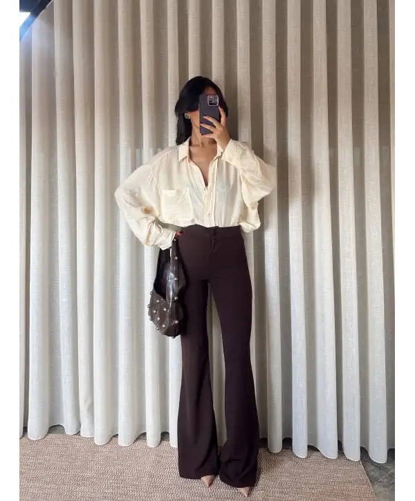 İspanyol paça pantolon