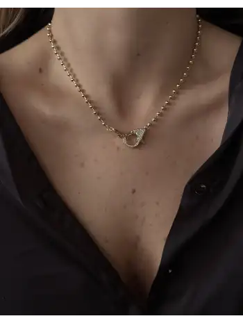 Lock of Light Taşlı Kolye