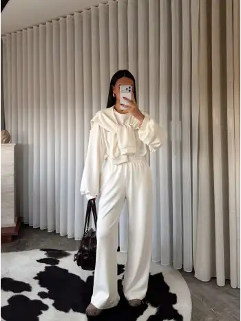 Golf eşofman takımı - Beyaz