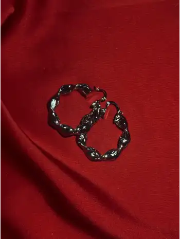 Burgulu Halka - Gümüş