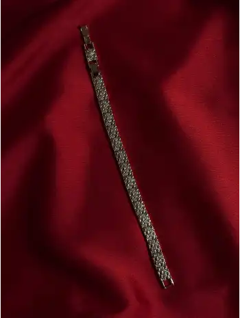 Petek Dokulu Montür Bileklik - Gold