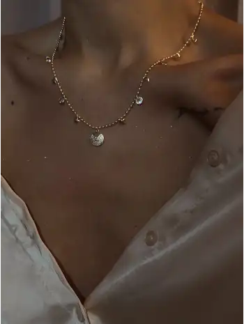 Yıldız Rehberi Şans Kolyesi