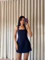 Mini Sırt dekolteli Elbise