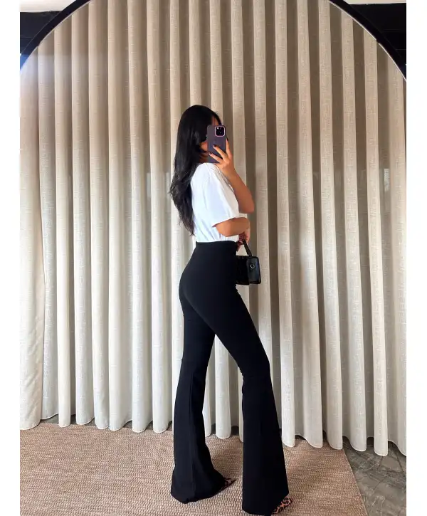 İspanyol paça pantolon