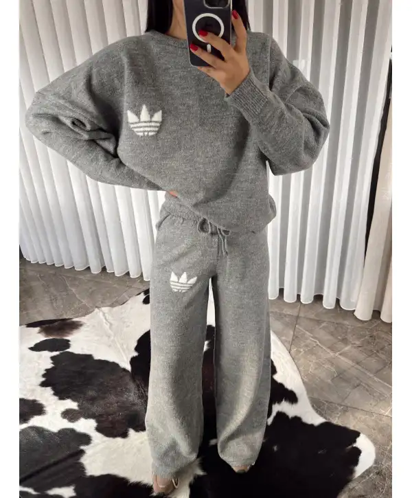 Marka muadil triko takım - Gri